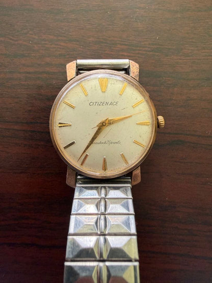 Citizen ACE 21石 Manual Men's Watch — Japanese
