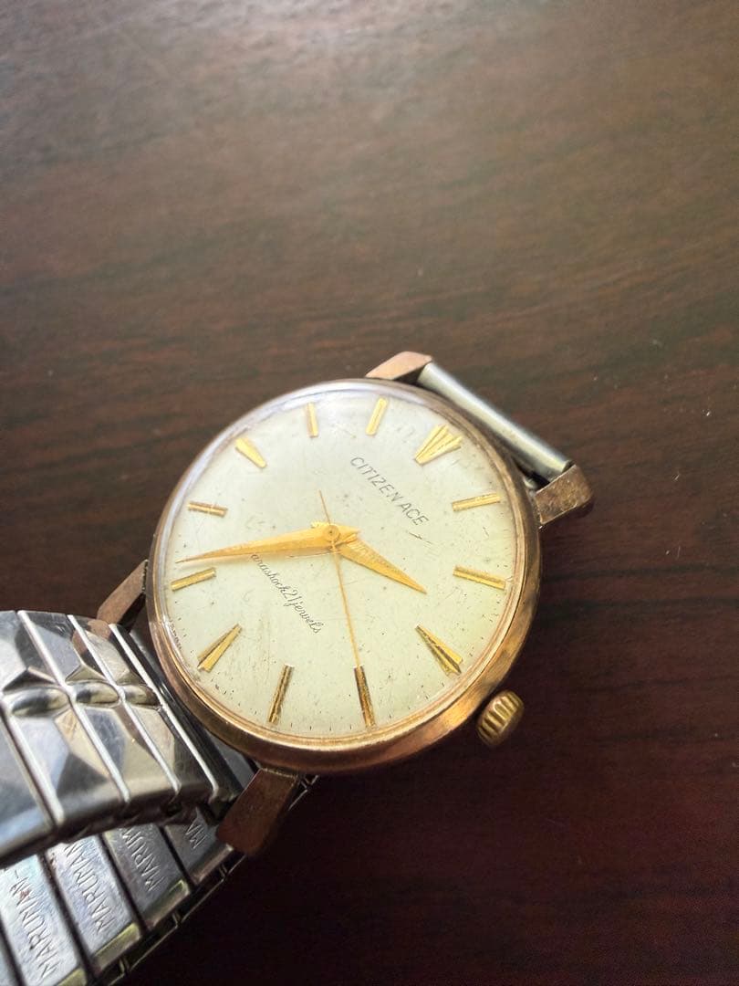 Citizen ACE 21石 Manual Men's Watch — Japanese