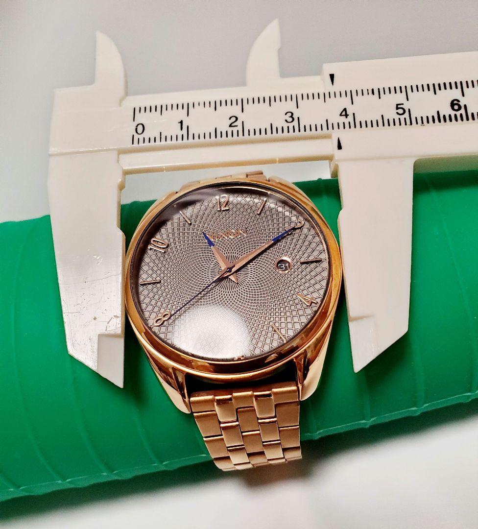 NIXON BULLET ALL ROSE GOLD/GUNMETAL Quartz Men's Watch — Japanese
