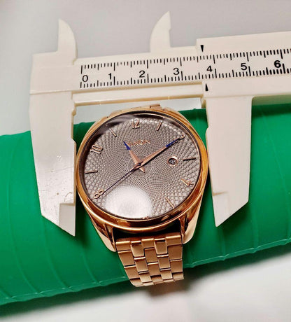 NIXON BULLET ALL ROSE GOLD/GUNMETAL Quartz Men's Watch — Japanese
