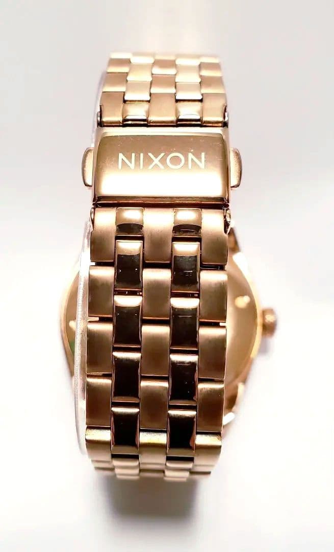 NIXON BULLET ALL ROSE GOLD/GUNMETAL Quartz Men's Watch — Japanese