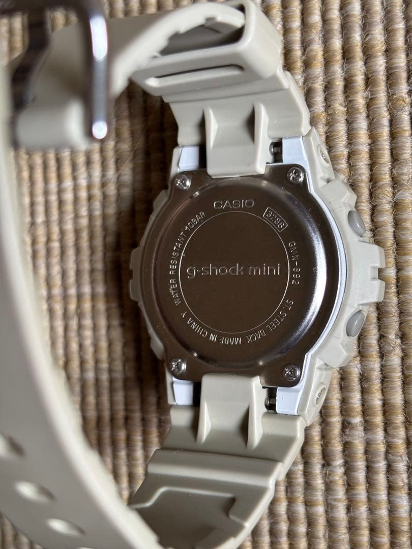 CASIO G-SHOCK mini BEIGE Digital Men's Watch — Japanese