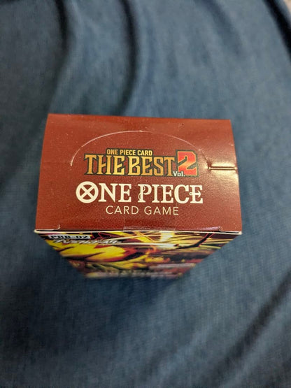 One Piece ONE PIECE Card Game THE BEST Vol.2 Box — Japanese