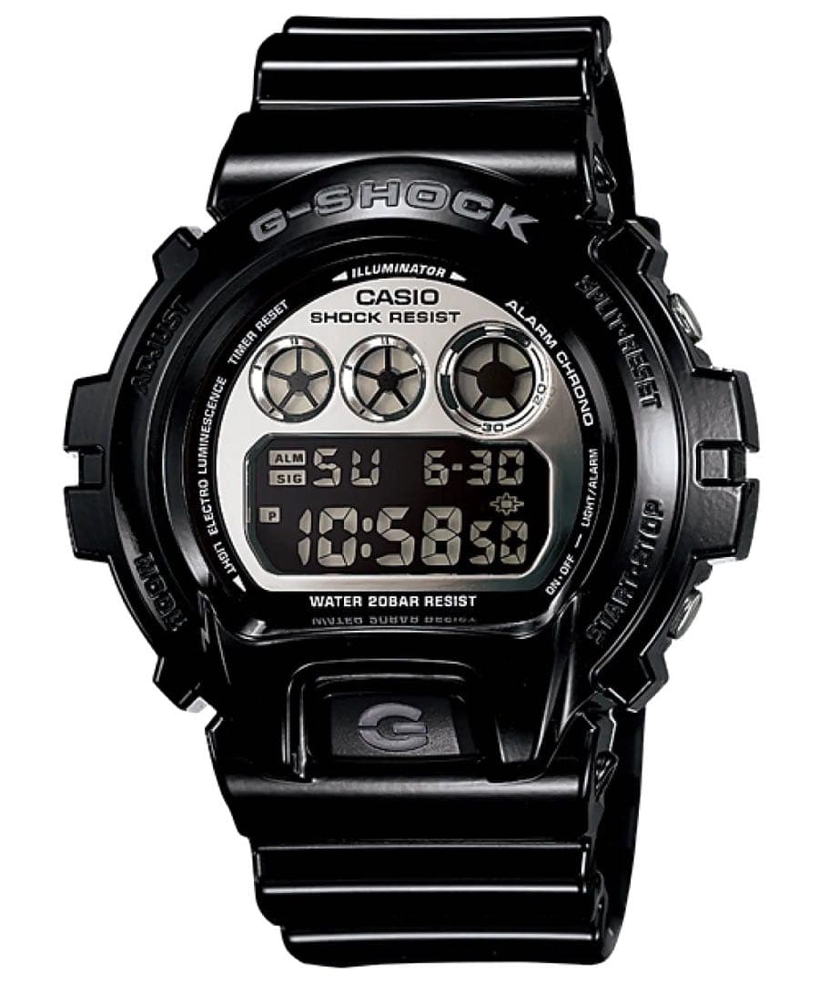 CASIO DW-6900NB-1CR Digital Men's Watch — Japanese