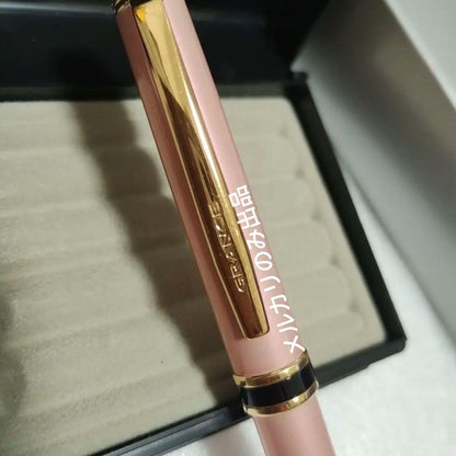 Pilot Grand Se oil-based ballpoint pen in pearl pink color with sleek design