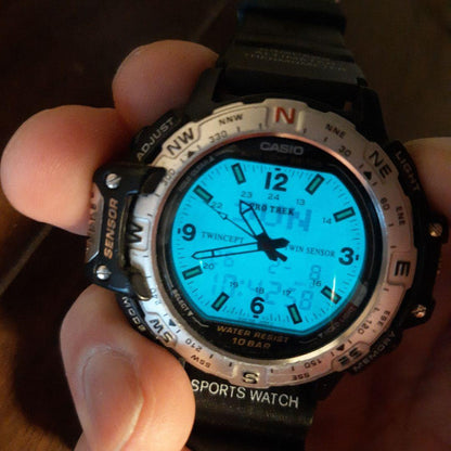 CASIO PROTREK Digital Men's Watch — Japanese