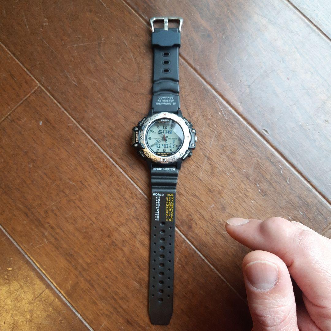 CASIO PROTREK Digital Men's Watch — Japanese