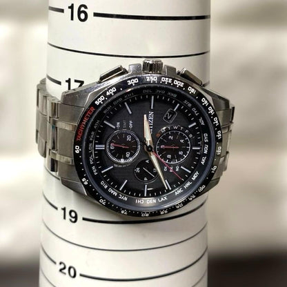 Citizen AT8040 Solar Men's Watch — Japanese