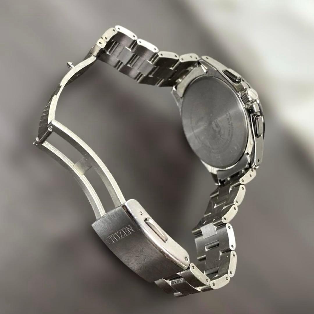 Citizen AT8040 Solar Men's Watch — Japanese