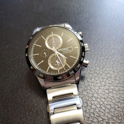 SEIKO SBTR009 Solar Men's Watch — Japanese