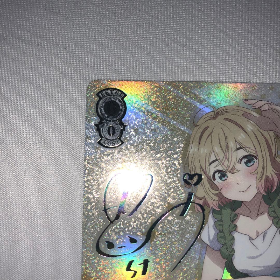 Weiss Schwarz Rent-A-Girlfriend Former Girlfriend Masami SSP KanoKano Re:Zero Weiss Signature Nanami Masami — Japanese