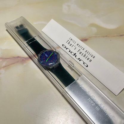 swatch Endura 1990s Green Quartz Men's — Japanese