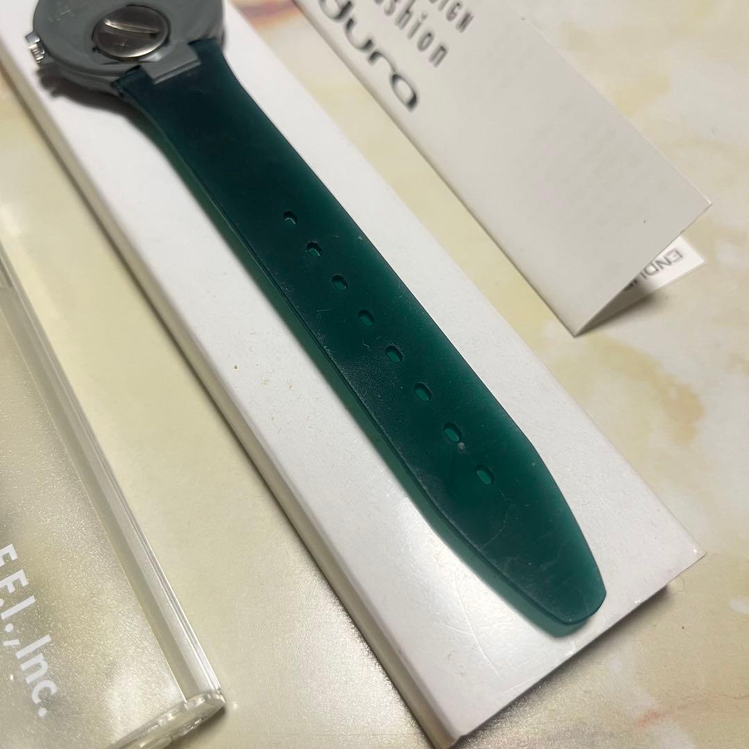 swatch Endura 1990s Green Quartz Men's — Japanese