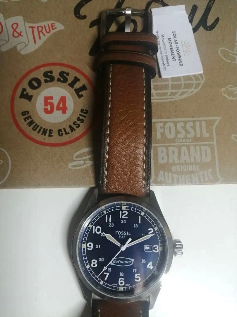 FOSSIL FS5975 Solar Men's Watch — Japanese