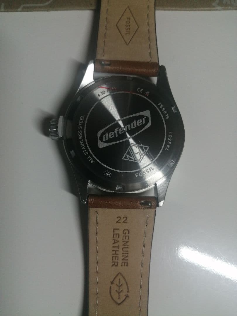 FOSSIL FS5975 Solar Men's Watch — Japanese