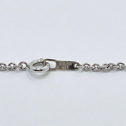 Mikimoto Pearl Necklace with Silver 925 chain, elegant pearls on a silver chain