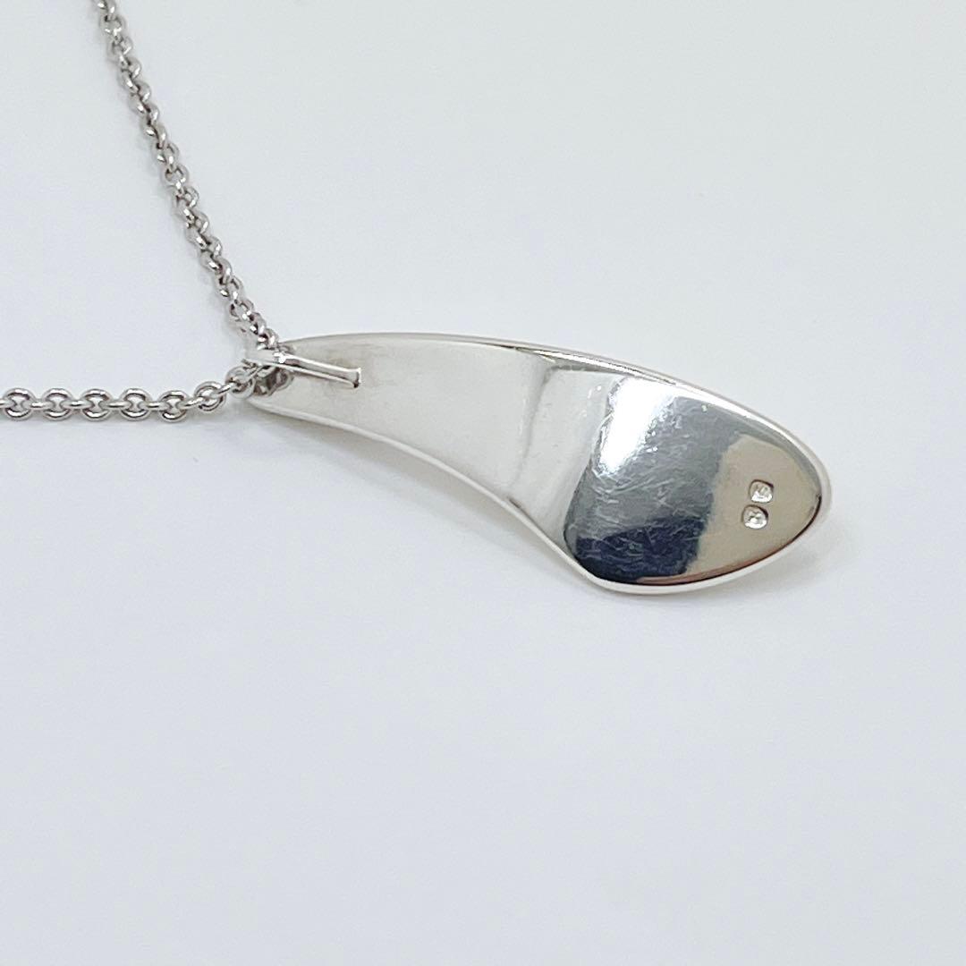 Mikimoto Pearl Necklace with Silver 925 chain, elegant pearls on a silver chain