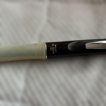 PILOT Dr.GRIP discontinued multi-function pen featuring pencil and ballpoint components