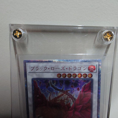 Seiko Black Rose Dragon wind attribute dragon monster card with Level 7, ATK 2400, DEF 1800 from Japan import