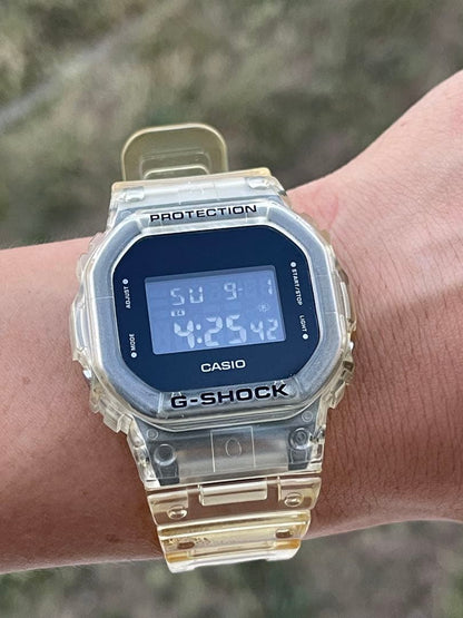 CASIO G-Shock Clear Digital Men's Watch — Japanese