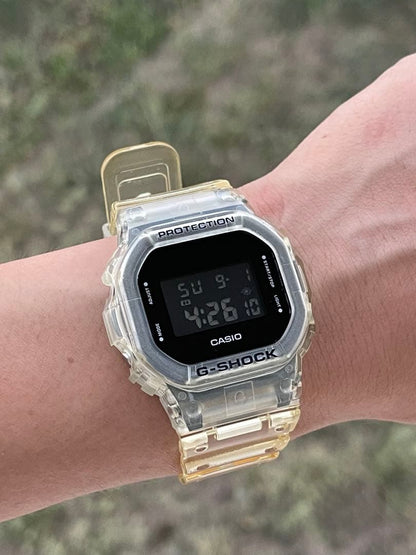 CASIO G-Shock Clear Digital Men's Watch — Japanese