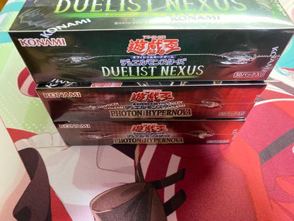 Yu-Gi-Oh Unopened Yu-Gi-Oh! 3BOX Bundle with Shrink Wrap Box — Japanese