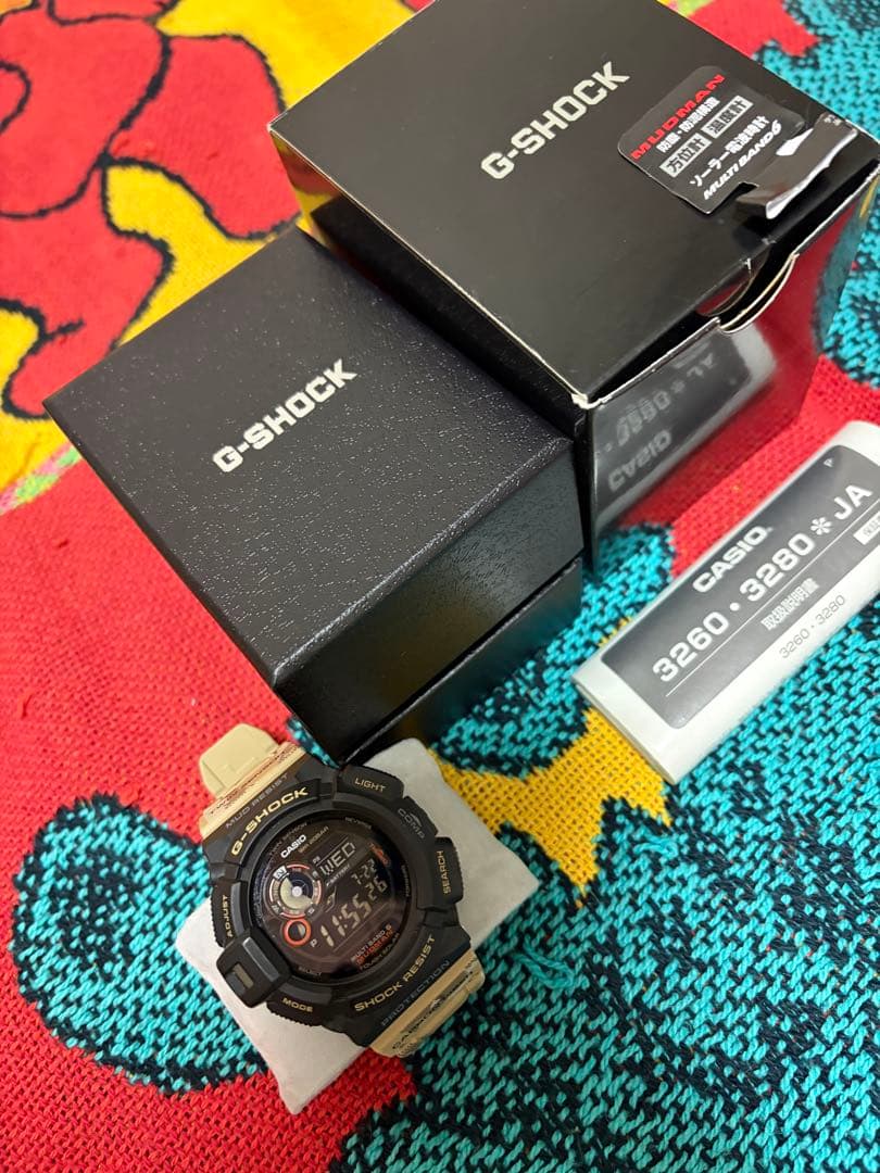 CASIO G-SHOCK MUDMAN Solar Men's Watch — Japanese