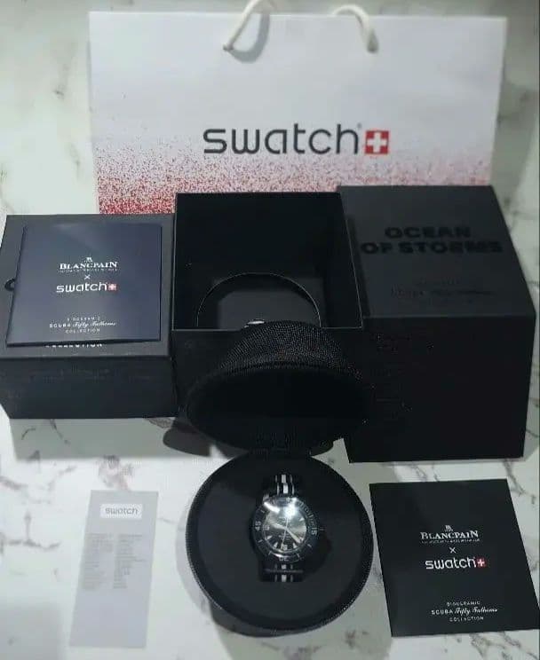 swatch Ocean of Storms Men's — Japanese