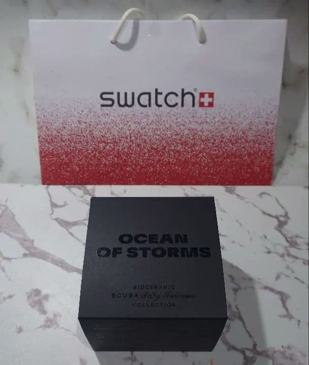 swatch Ocean of Storms Men's — Japanese