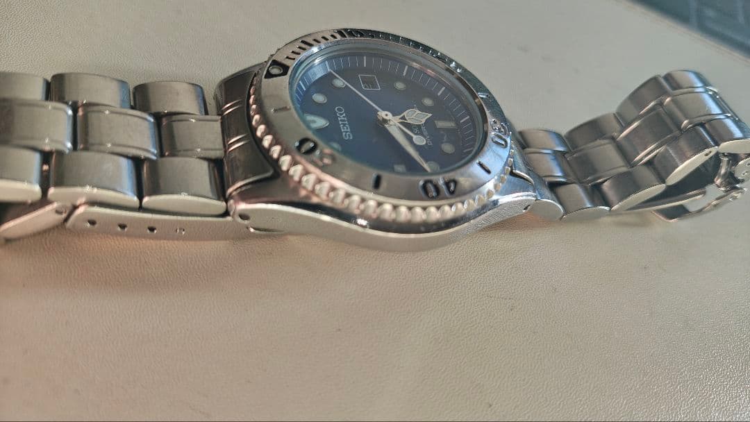 SEIKO N035 Solar Men's Watch — Japanese
