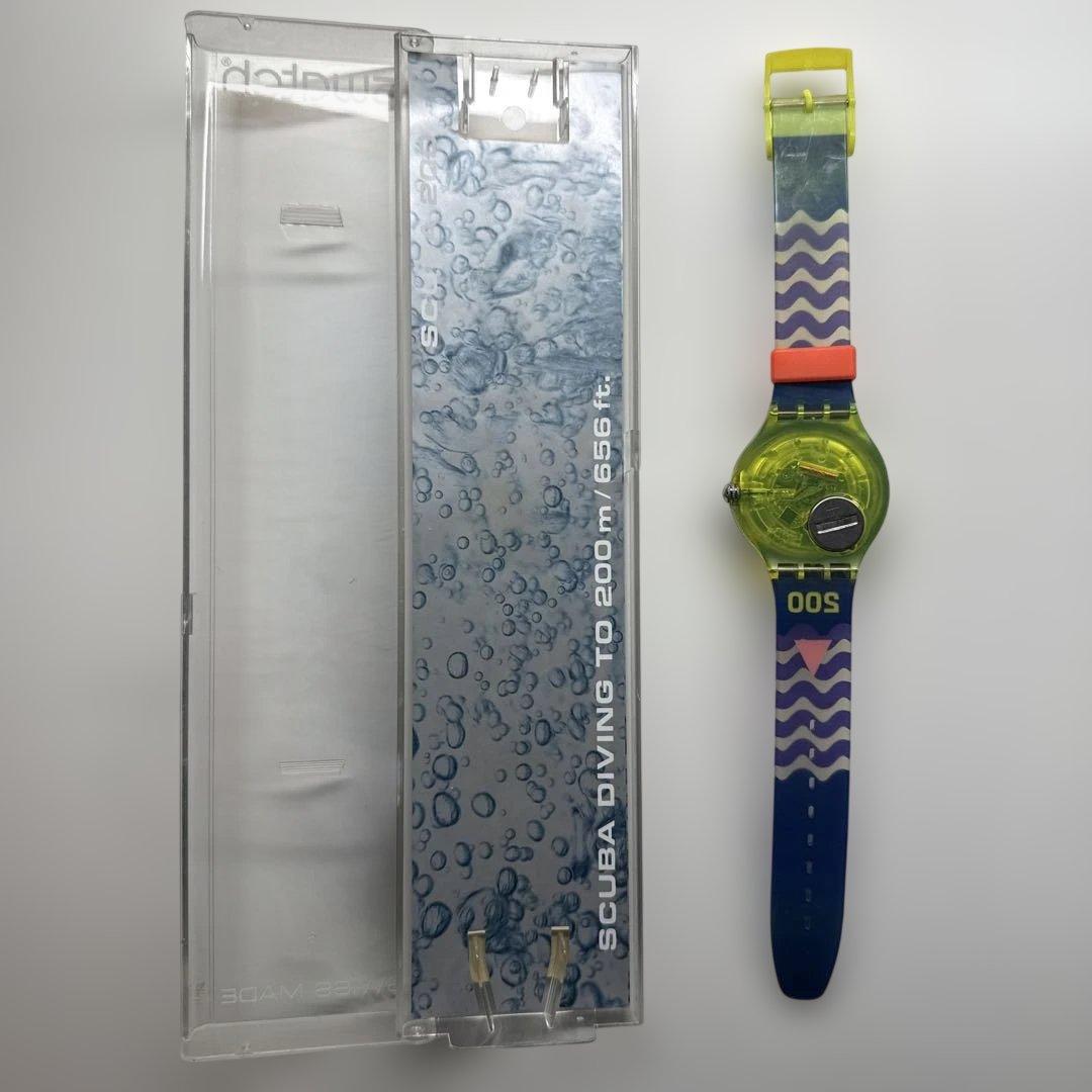 swatch Scuba Diving 200m Quartz Men's — Japanese