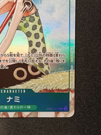 One Piece Nami — EB02-017 — Japanese