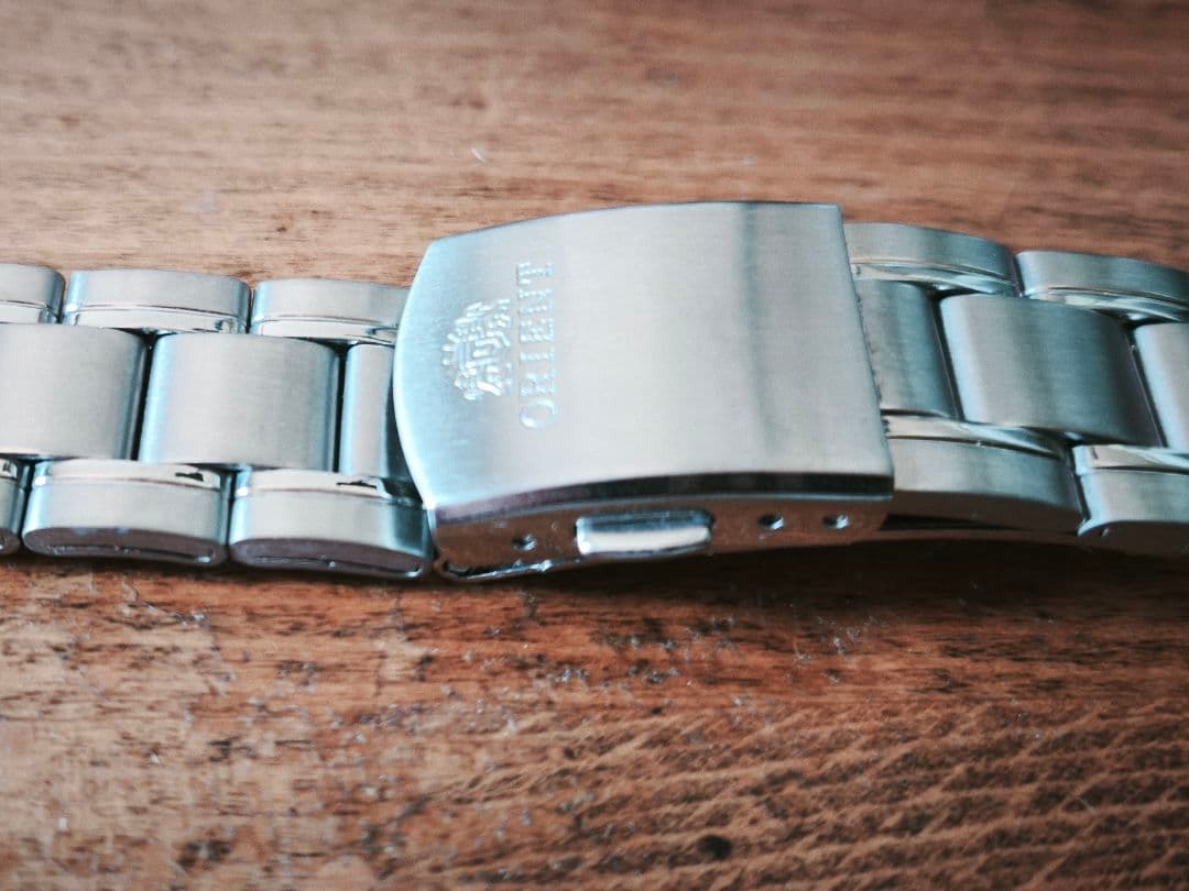 ORIENT ミリタリー ブラックダイアル オリジナルブレスレット Automatic Men's Watch — Japanese