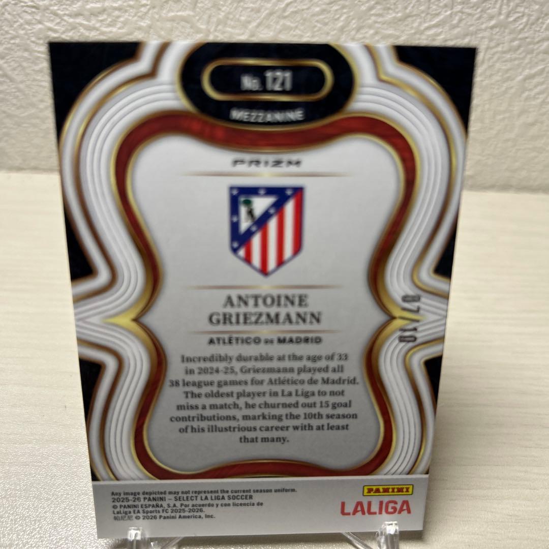 Griezmann 10-Piece Limited Card Jersey Number 7/10 — 7/10 — Japanese