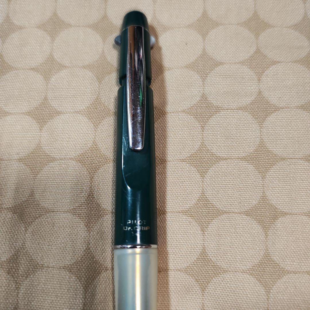 PILOT Dr. Grip 1+1 multi-function pen with black ink and 0.5mm mechanical pencil, 14.5 cm length