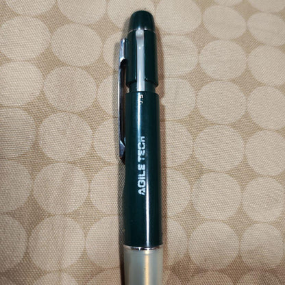 PILOT Dr. Grip 1+1 multi-function pen with black ink and 0.5mm mechanical pencil, 14.5 cm length