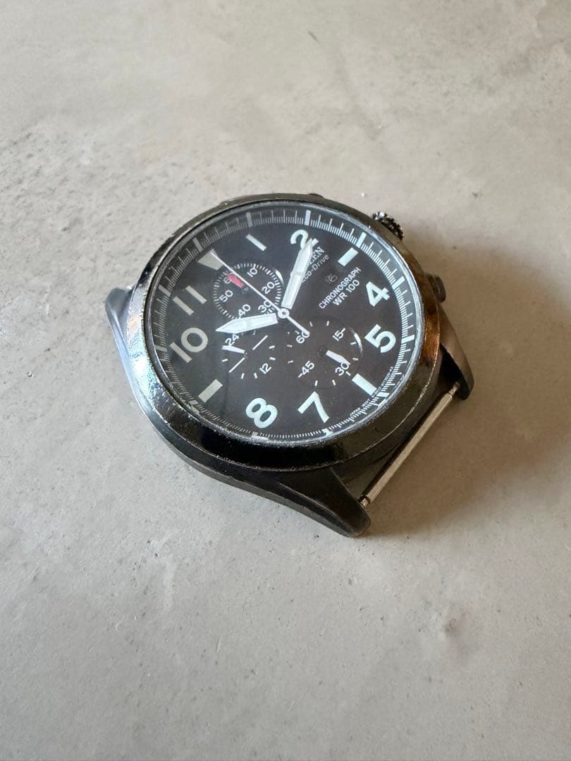 Citizen B612-S077621 Solar Men's Watch — Japanese