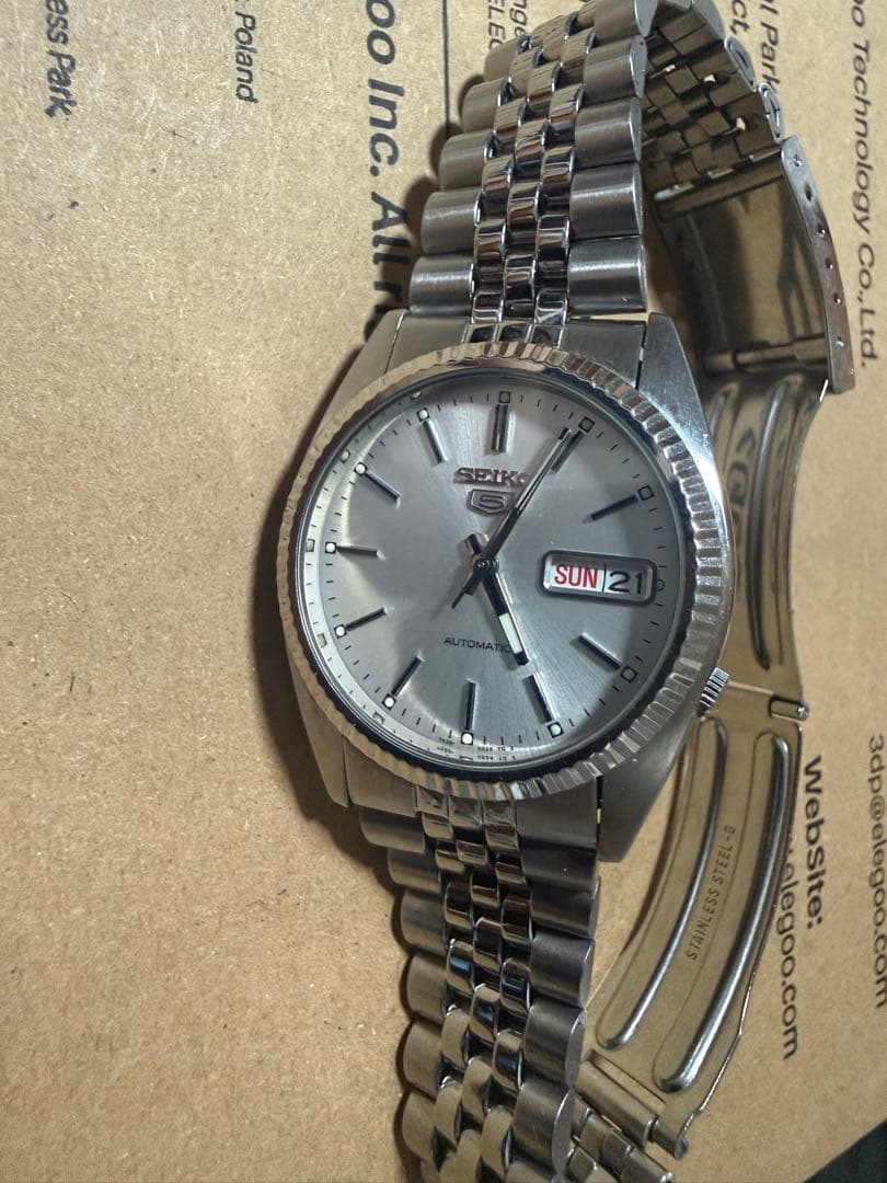 SEIKO SNXJ89 Automatic Men's Watch — Japanese