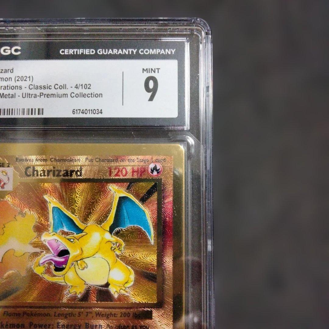 CGC9 Mint Pokemon Charizard — Japanese