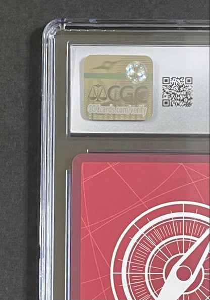 CGC10 Gem Mint One Piece Luffy BASE SHOP L — Japanese