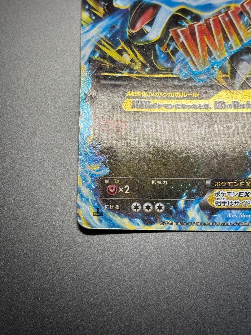 Pokemon Charizard ex RR — XY Expansion Pack Wild Blaze — Japanese