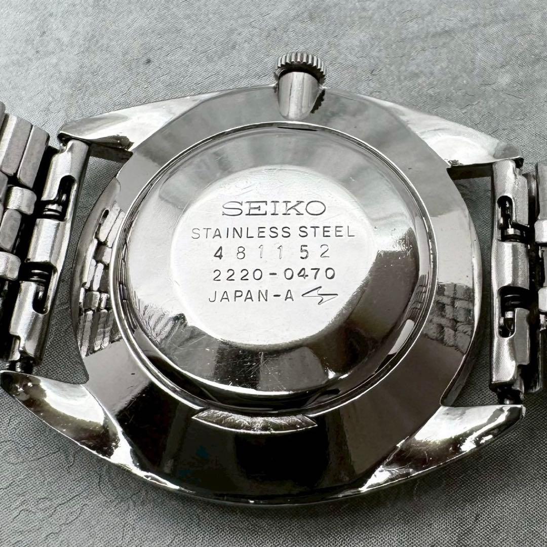 SEIKO 2220-0470 Manual Men's Watch — Japanese