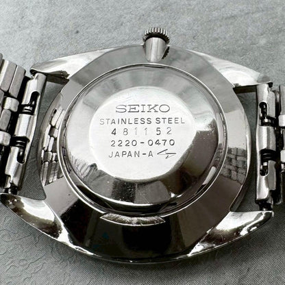 SEIKO 2220-0470 Manual Men's Watch — Japanese