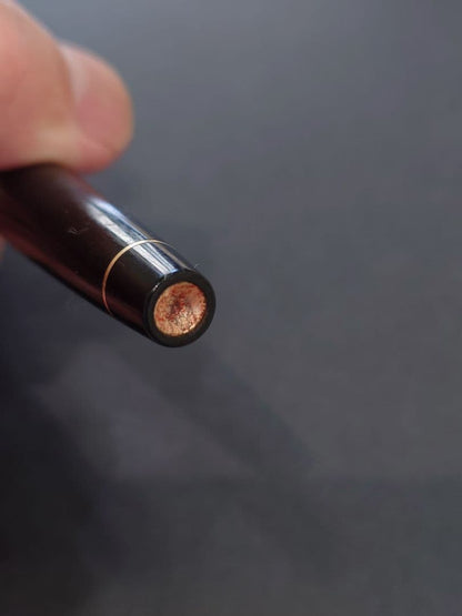 Pilot Fountain Pen with black and silver body and 14K 585 gold nib