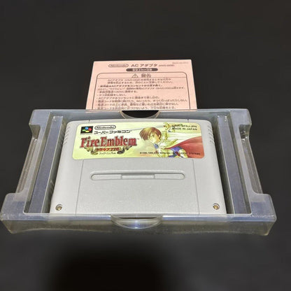 Fire Emblem Trhakia 776 Package Version for SNES with original Japanese RPG box