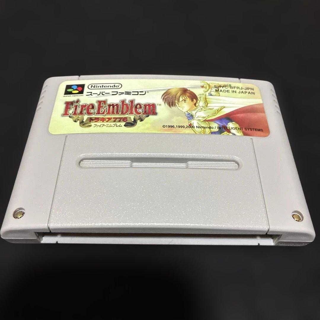 Fire Emblem Trhakia 776 Package Version for SNES with original Japanese RPG box