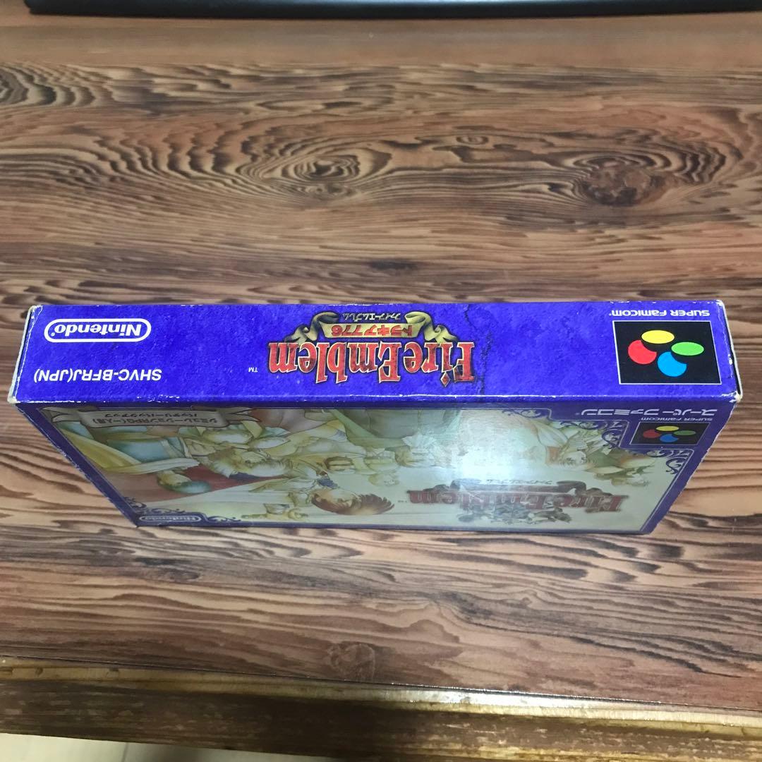 Fire Emblem Trhakia 776 Package Version for SNES with original Japanese RPG box