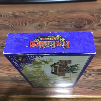 Fire Emblem Trhakia 776 Package Version for SNES with original Japanese RPG box