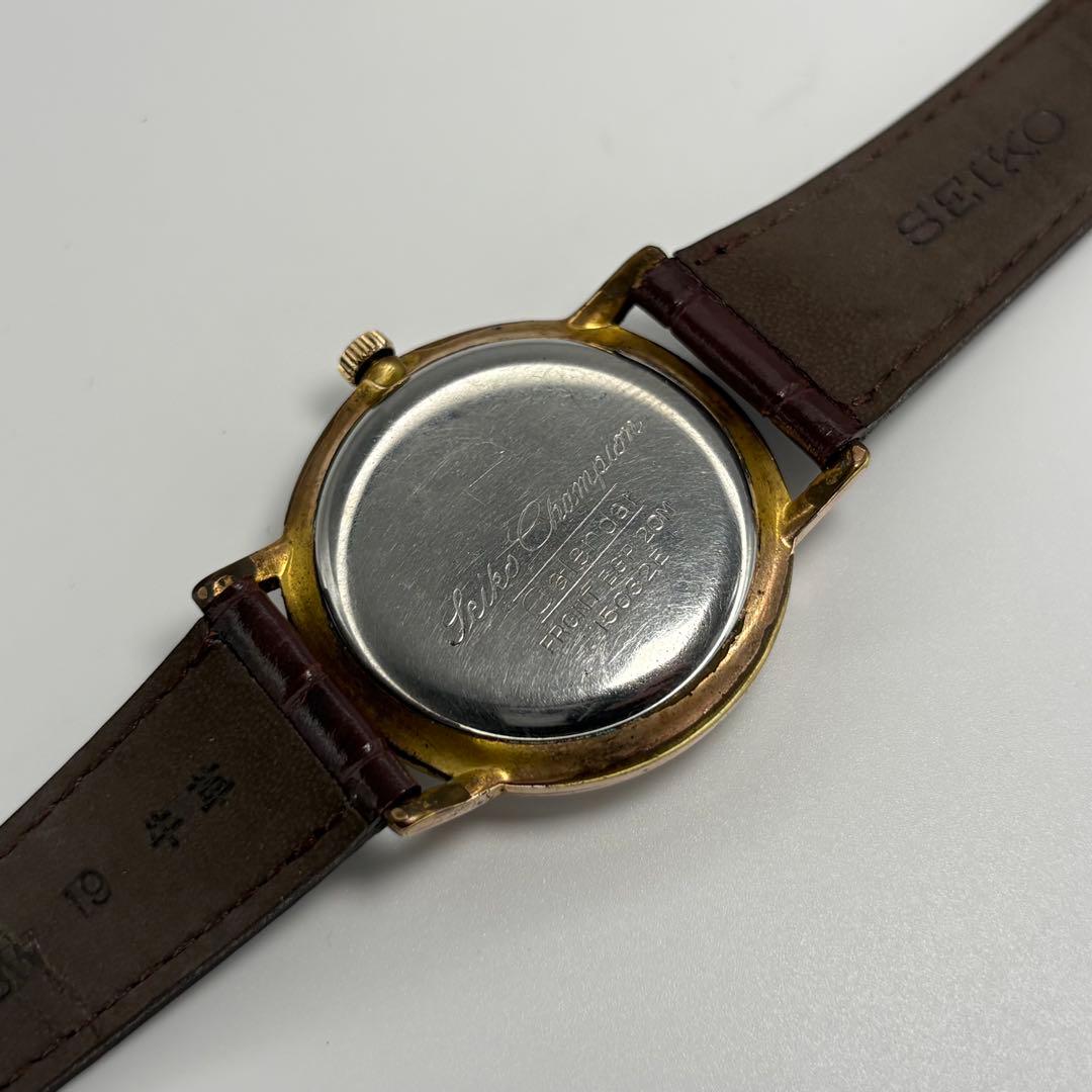 SEIKO Champion 1960s Manual Men's Watch — Japanese