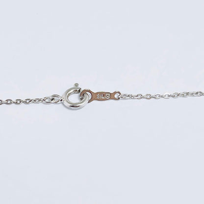 MIKIMOTO pearl necklace pendant with 5.9mm pearls on a 40cm silver chain